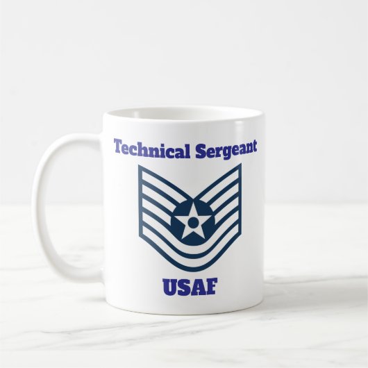 Insignien des technischen Supports der USAF Tasse (Links)