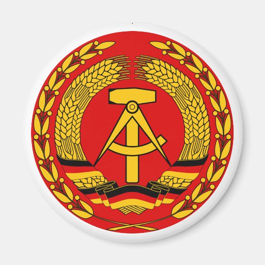 Insignien des Volksmarinmagneten Magnet (Vorne)