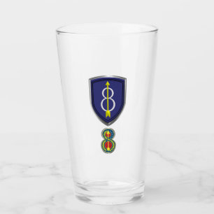 Insignien für die achte Infanterieabteilung "Pathf Glas