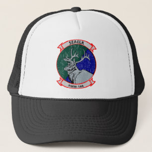 Insignien HMM-166 Truckerkappe