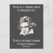 Insignificant v Unbrauchbar Postkarte (Vorderseite)