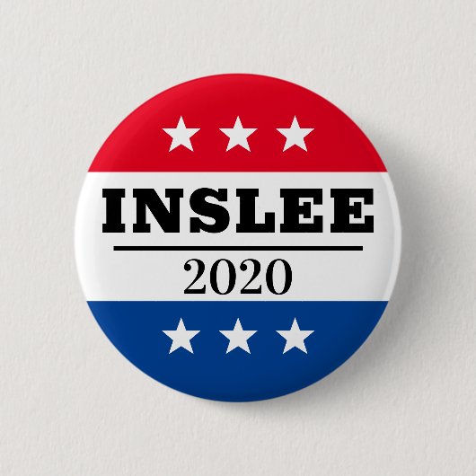 Inslee 2020 Button (Vorderseite)