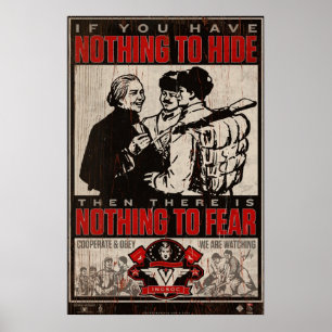 INSOC 1984 Propaganda Print Poster