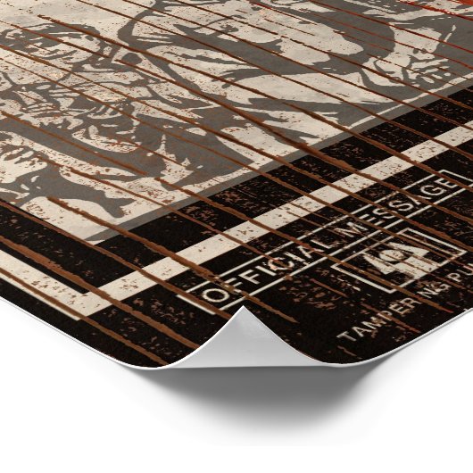 INSOC 1984 Propaganda Print Poster (Ecke)