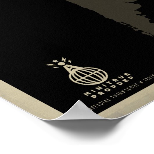 INSOC 1984 Propaganda Print Poster (Ecke)