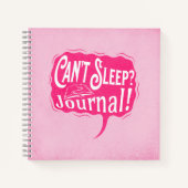 Insomnia Journal mit Individuelle Name Notizblock (Vorderseite)