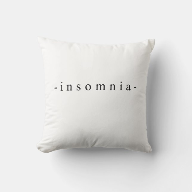 Insomnie-Design Kissen (Vorderseite)