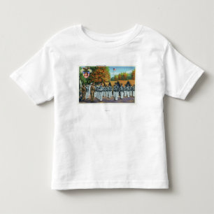 Inspektion im Lager, Soldaten in der Bildung Kleinkind T-shirt
