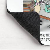 Inspektor-Cartoon 6382 Mousepad (Ecke)