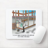 Inspektor-Cartoon 6382 Mousepad (Mit Mouse)