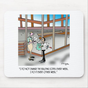 Inspektor-Cartoon 6382 Mousepad