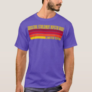 Inspektor der landwirtschaftlichen Betriebe T-Shirt