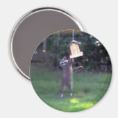 Inspektor Raccoon Magnet (Vorderseite/Rückseite)