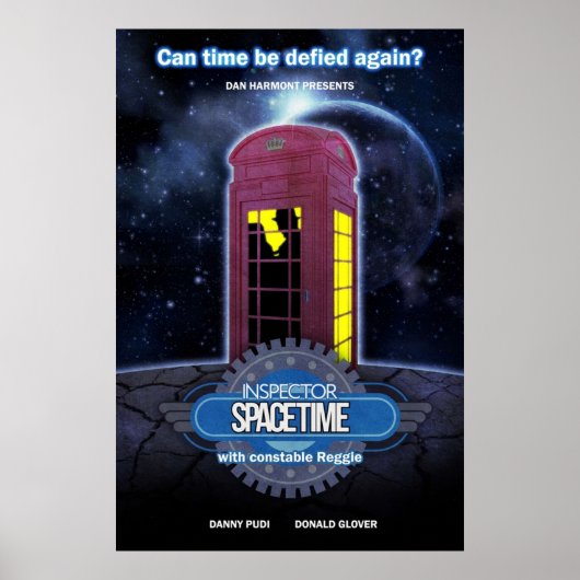Inspektor Spacetime Poster (Vorne)
