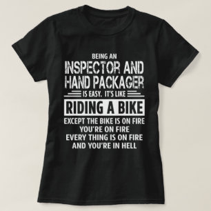 Inspektor und Handverpacker T-Shirt