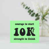 Inspiration 10K Postkarte (Stehend Vorderseite)