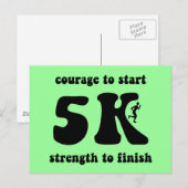 Inspiration 5K Postkarte (Vorne/Hinten)