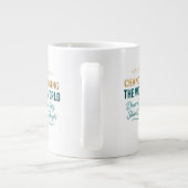 Inspiration Abschluss Coffee Cup Jumbo-Tasse (Rückseite)