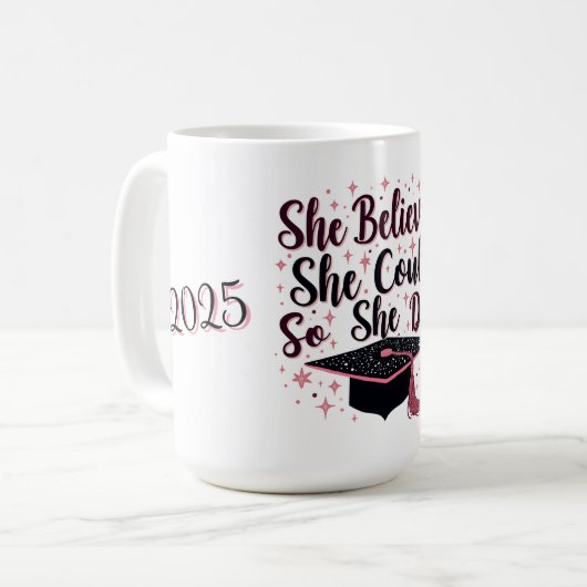 Inspiration Abschluss Tasse (Vorderseite Links)