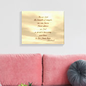 Inspiration Angel Segen Gedicht Kunst Leinwand (Insitu (Wohnzimmer))