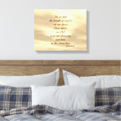 Inspiration Angel Segen Gedicht Kunst Leinwand (Insitu (Schlafzimmer))