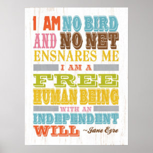 Inspiration Art - Jane Eyre Poster