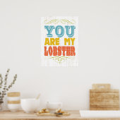 Inspiration Art - Lobster Poster (Küche)