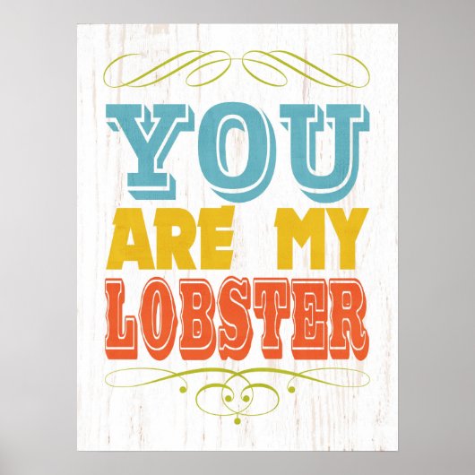 Inspiration Art - Lobster Poster (Vorne)