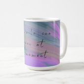 Inspiration Art Miracle Message Kaffeetasse (VorderseiteRechts)