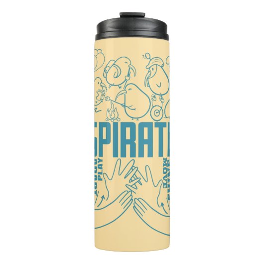 Inspiration - ASL-Design Thermosbecher (Vorderseite)