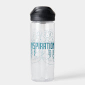 Inspiration - ASL-Design Trinkflasche (Rückseite)
