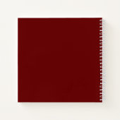 Inspiration Be Kind School Notebook Notizblock (Rückseite)