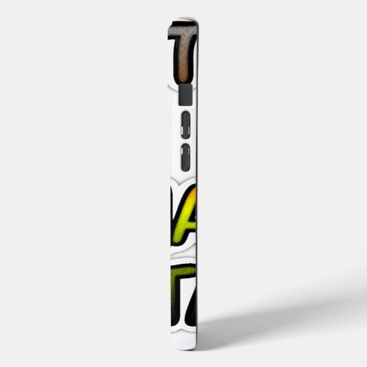 Inspiration "Behalt it Real Hakuna Matata" Kunst Case-Mate iPhone Hülle (Rückseite / Links)