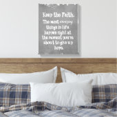 Inspiration Behielt den Glaubenssatz Leinwanddruck (Insitu (Schlafzimmer))