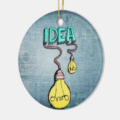 Inspiration beleuchten - Retro-Lampe Keramik Ornament (Links)