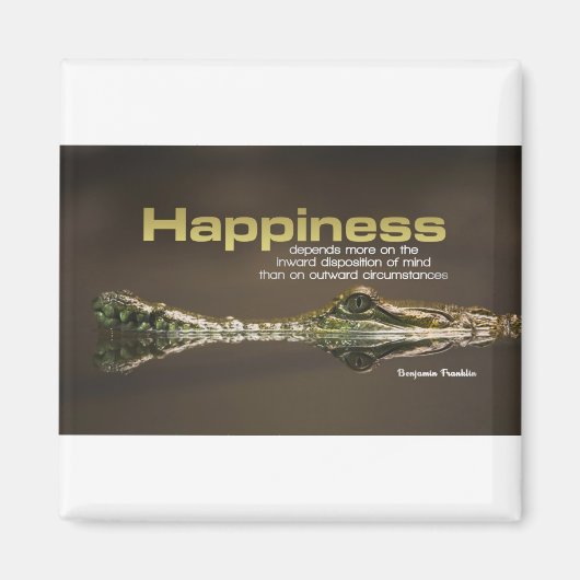 Inspiration | Benjamin Franklin III Magnet (Vorne)