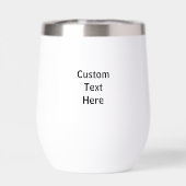 Inspiration "bessere Dinge kommen" Tumbler (Rückseite)