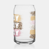 Inspiration Beten darauf betet darüber Dosenglas (Rückseite)