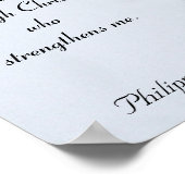 Inspiration Bibel Scripting Wall Poster (Ecke)