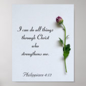 Inspiration Bibel Scripting Wall Poster (Vorne)