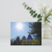 Inspiration Bibel Versättigungskarte Postkarte (Stehend Vorderseite)