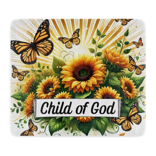 Inspiration Bibel Verse/Scripting Cutting Board Schneidebrett (Vorderseite)