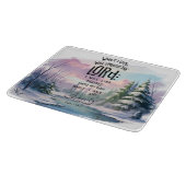 Inspiration Bibel Verse/Scripting Cutting Board Schneidebrett (Ecke)