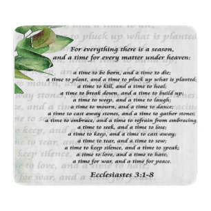 Inspiration Bibel Verse/Scripting Cutting Board Schneidebrett