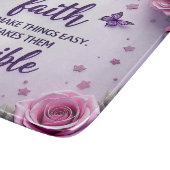 Inspiration Bibel Verse/Scripting Cutting Board Schneidebrett (Ecke)