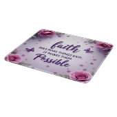Inspiration Bibel Verse/Scripting Cutting Board Schneidebrett (Ecke)