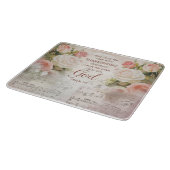 Inspiration Bibel Verse/Scripting Cutting Board Schneidebrett (Ecke)