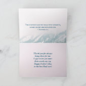 Inspiration Bibel Verse Vatertag, Berge Karte (Innenseite)