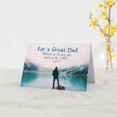 Inspiration Bibel Verse Vatertag, Berge Karte (Gelbe Blume)