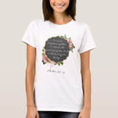 Inspiration Bible Verse - Psalm 27 : 13 T-Shirt (Vorderseite)